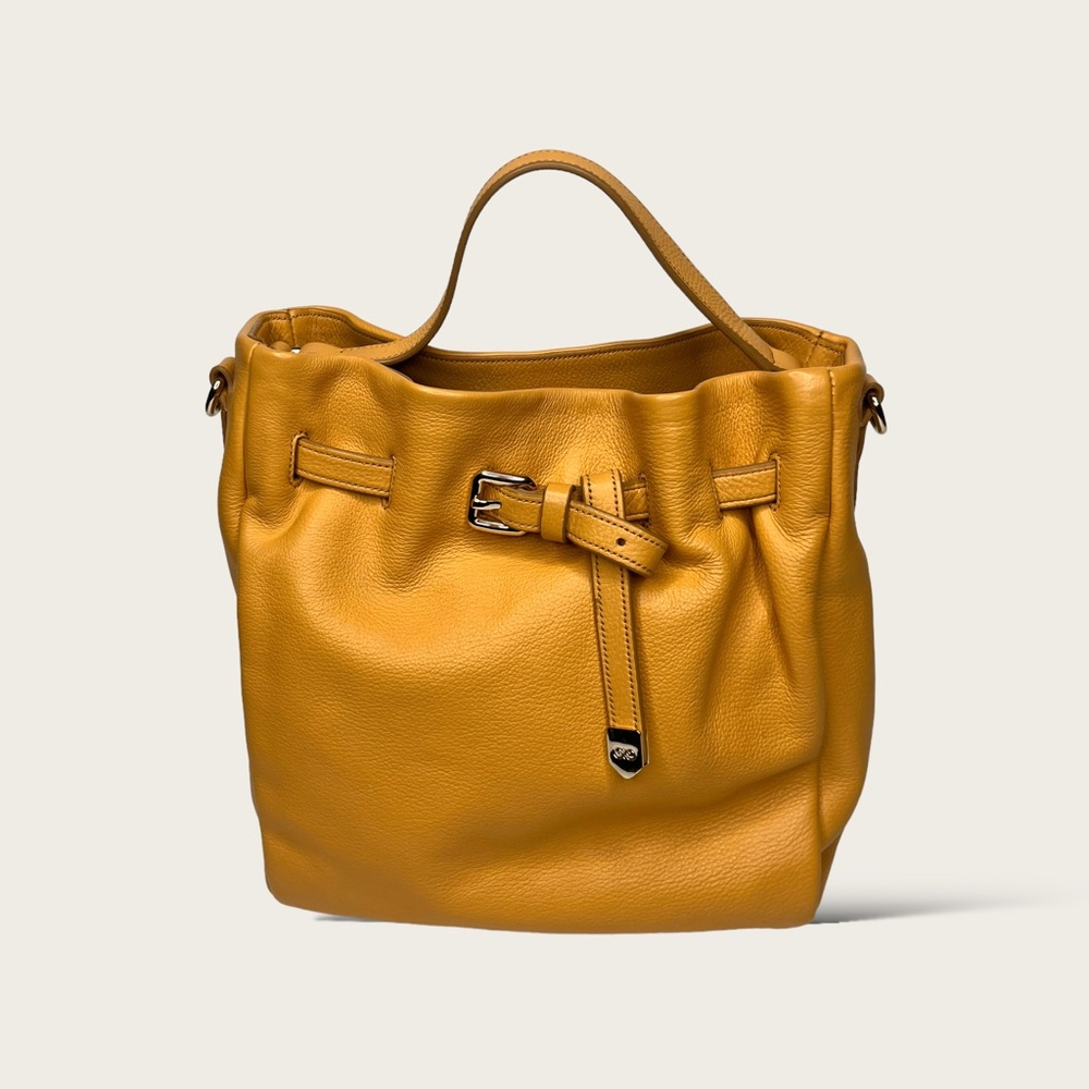 Yellow Cole Haan Bucket Bag